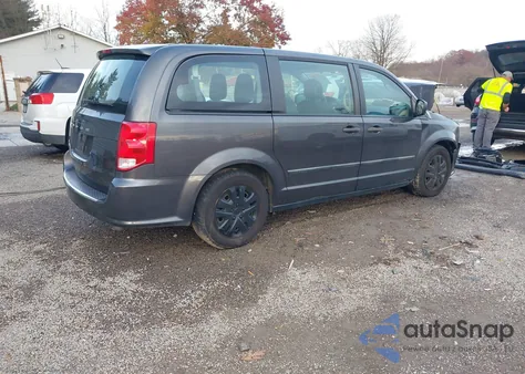 2015 Dodge Grand Caravan American Value Pkg z USA, uszkodzony, nr VIN 2C4RDGBGXFR607116